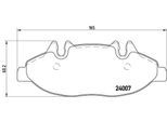 BREMBO Bremsensatz, Scheibenbremse ijzjsgfvr4 Vorderachse innenbelüftet 300mm 28mm für Mercedes (FJDA)