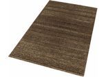 Teppich ASTRA "Samoa Melange" Gr. 40, braun, B:140cm H:20mm L:200cm, Kunstfaser, Teppiche, Teppich, hochwertiger Kurzflor, Wohnzimmer, in vielen Farben