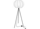 Stehleuchte , Schwarz, Weiß , Metall, Kunststoff , 52x161x52 cm , RoHS, Europäischer Sicherheitsstandard , einfach zu transportieren , Lampen & Leuchten, Leuchtenserien