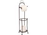 Toilettenpapierhalter AMBIENTE HAUS, braun, Metall, Toilettenpapierhalter, Höhe 70 cm