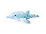Schwimmtier Delfin , Blau , Kunststoff , 45x175x66 cm , Freizeit, Pools und Wasserspaß, Wasserspaß