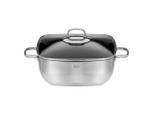 Rösle Servierpfanne Elegance, Edelstahl, Metall, 29.3 cmx38.2 cmx18.3 cm, backofengeeignet,antihaftbeschichtet, backofengeeignet, Kochen, Pfannen, Servierpfannen