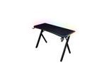 XROCKER Lumio Compact RGB - Gaming Schreibtisch mit RGB-Beleuchtung & Mousepad
