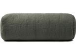 Nackenrolle GÖZZE "Uni Flausch Kissenrolle LaPit", graugrün, B:60cm H:19cm L:20cm, Polyester, Funktionskissen, Nackenrolle