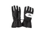Skihandschuhe WHISTLER "Willow", Damen, Gr. 9, schwarz, 94% Polyester, 6% Elasthan, mehrfarbig, Handschuhe, mit Klettverschluss
