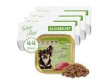 Lyra Pet Lecker.Pet Josie's Feine Paté Reich an Kalb Hundefutter Nassfutter Vollnahrung 11x6,6 kg