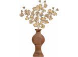 HOFMANN LIVING AND MORE Wanddekoobjekt naturbraun, gold gewischt