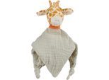 Schmusetuch STERNTALER "Giraffe Kaya, S", Baby, grün (blassgrün), Jersey, Polyester, Schnuffeltücher, mit Rassel