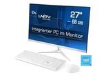 CSL All-in-One PC "Unity F27-ALS N200 Windows 11", weiß, Microsoft Windows 11 Pro (64 Bit), 16 GB RAM 512 GB SSD, Desktop-PCs