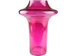Dekovase AM DESIGN "Vibrant pinkfarbene Glasvase", pink, B:20cm H:29cm, Glas, Vasen, Farbe und Energie für jeden Raum