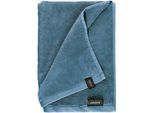 Duschtuch "Sense", blau, B:70cm L:140cm, Frottee, Obermaterial: 100% Baumwolle, SCHÖNER WOHNEN-KOLLEKTION, Handtücher, mit Velourborte, hautschmeichelnde Airtouch Qualität, super weich