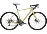 Gravelbike KROSS "Gravelbike Esker 1.0" Gr. 53, beige (beige, beige), Fahrräder, Damen, 53cm, 28 Zoll (71,12cm) hinten: 28 Zoll (71,12cm)