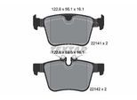 TEXTAR Bremsbelagsatz, Scheibenbremse 2214101 für Volvo POLESTAR LAND ROVER JAGUAR