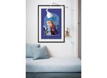 Wandbild KOMAR "Frozen Mockingbird", lila (farbe bild(er): lila), Disney, 1 Stk., Vlies, Bilder, Wandbild, 40 x 50 cm (Breite x Höhe) - Kinderzimmer, Dekoration