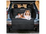 Rudelkönig Kofferraumschutz gesteppt Autoschondecke Hundedecke mit Ladekantenschutz wasserfest robust Auto