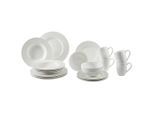 Villeroy & Boch Kombiservice , Weiß , Keramik , 20-teilig , Uni , 300 ml,500 ml , 16.0x18.0x16.0 cm , Geschirr, Geschirrsets, Kombiservice