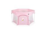 Cangaroo Laufstall Playbox klappbar Matratze Tragetasche Öffnung Reiselaufstall rosa