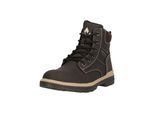 Stiefel WHISTLER "Eilla", Damen, Gr. 40, dunkelbraun, beige, Kunstfaser, Lederimitat, Schuhe Stiefel, aus robustem Material