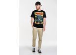 T-Shirt LOGOSHIRT "Transformers – Robots In Disguise", Herren, Gr. M, schwarz, 100% Baumwolle, bedruckt, normal, Rundhals, Shirts T-Shirt, mit coolem Frontprint