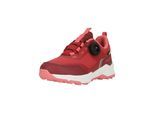 Sneaker WHISTLER "Menfi", Kinder, Gr. 39, rot, weiß, Kunstfaser, Lederimitat, Schuhe Sneaker, in wasserfester Qualität