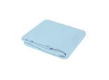 Kikka boo Babydecke Dream Big gestrickt,100% Baumwolle 100 x 75 cm Kuscheldecke blau