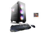 CSL Gaming-PC "Theseus V24619", schwarz, Microsoft Windows 11 Home (64 Bit), 32 GB RAM 1.000 GB SSD, Desktop-PCs