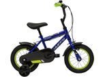 Kinderfahrrad HUFFY "Pro Thunder" Gr. 20, blau, Fahrräder, Kinder, 20cm, 12 Zoll (30,48cm) hinten: 12 Zoll (30,48cm)