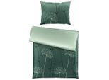 Esposa Bettwäsche , Grün , Textil , Abstraktes , 140x200 cm , pflegeleicht, atmungsaktiv, hautfreundlich, schadstoffgeprüft , Heimtextilien, Bettwäsche & Leintücher, Bettwäsche, Satin-Bettwäsche