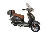 Alpha Motors Mofaroller Retro Firenze Limited 50 ccm 25 km/h EURO 5 mattschwarz