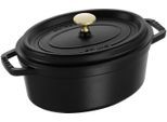 Bräter STAUB "Cocotte 23 cm, 2,35 l", schwarz, Ø:23cm, Töpfe, Bräter