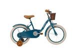 Kinderfahrrad HUFFY "Vintage 16-Zoll Ein-Gang-Mädchenfahrrad" Gr. 25, blau, Fahrräder, Kinder, 25cm, 16 Zoll (40,64cm) hinten: 16 Zoll (40,64cm)