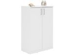 Xora Kommode, Weiß, Holzwerkstoff, 3 Fächer, 72x110x36 cm, Typenauswahl, Beimöbel erhältlich, Wohnzimmer, Kommoden & Sideboards, Kommoden