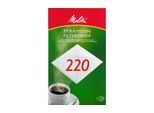 Melitta Papierfilter "Pyramiden-Filterpapier 220 100 Stück"