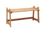 Mid.you Jugendschreibtisch, Kernbuche, Holz, Kernbuche, massiv, rechteckig, eckig, 70x75x140 cm, höhenverstellbar, Arbeitszimmer, Schreibtische, Jugend- & Kinderschreibtische