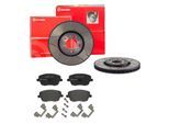 BREMBO Bremsensatz, Scheibenbremse Bremsensatz-Vorderachse MAX LINE / STANDARD sk8k0f2zl1 Vorderachse innenbelüftet 288mm 25mm für Audi Skoda VW SEAT