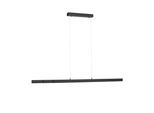 JUST LIGHT Pendelleuchte "LUZI", grau (anthrazit), 3, 1 Stk., Leuchten, LED, Pendelleuchte