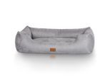 Knuffelwuff Tierbett »Dreamline grau Gr.XXXL« Veloursmischung