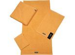 Gästehandtuch ROSS "Smart", orange (aprikose), B:30cm L:50cm, Frottier, Obermaterial: 100% Baumwolle, Handtücher, Uni-Rippe mit Velourslabel