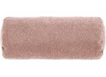 Nackenrolle DONE. "Touch", rosa (old rosé), B:22cm H:22cm L:50cm, Acetat, Polyester, Funktionskissen, Nackenrolle, Aus weichem Bouclé-Stoff mit Reißverschluss