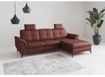 Ecksofa SIT & MORE "Zora", merlot, B:262cm H:92cm T:164cm, Sofas, Ecksofa