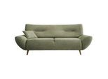 3-Sitzer-Sofa Drago Grün Chenille