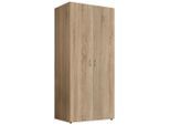 Boxxx Drehtürenschrank, Sonoma Eiche, Holzwerkstoff, 1 Fächer, 81x177x51 cm, Schlafzimmer, Kleiderschränke, Drehtürenschränke