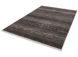 Teppich "Mystik 193" Gr. 2, grau (dunkelgrau), B:70cm H:7mm L:140cm, Kunstfaser, SCHÖNER WOHNEN-KOLLEKTION, Teppiche, Teppich, weiche Oberfläche, Wohnzimmer