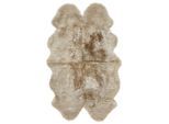 Linea Natura Schaffell , Beige , Fell , Schaf , Tierform , 110x180 cm , Bsci , platzsparend , Teppiche & Böden, Teppiche, Schaf- & Kuhfelle