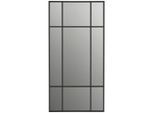 Landscape Wandspiegel, Schwarz, Metall, Glas, Holzwerkstoff, rechteckig, 100x200x3 cm, Reach, Bsci, senkrecht und waagrecht montierbar, Ganzkörperspiegel, Spiegel, Wandspiegel