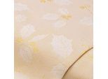 Jacquard "Ilex-Zweige" mit Glitzergarn, natur/gold