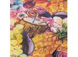 Baumwoll-Canvas "Tropic Früchte", bunt