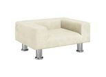 VidaXL Hundebett creme 50 cm, 26,5 cm, 50 cm