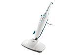Leifheit Dampfreiniger Clean Tenso , Türkis, Weiß , Kunststoff , 25.6x64x27.5 cm , Haushalt & Kleinelektro, Reinigung, Bodenwischer & Fensterwischer