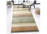 Floordirekt Teppich-Läufer auf Maß Naxos Beige-Rot